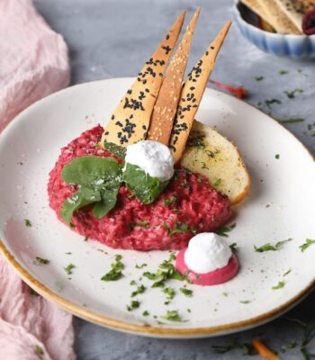 Beetroot risotto 2